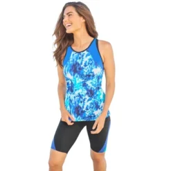 Swim 365 Women’s Plus Size Colorblock Tankini Top With Sun Protection -Avenue Clothing Shop GUEST e63b82dd 4944 42c1 bcc1 0a684768a6fd