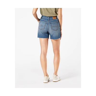 DENIZEN® From Levi's® Women's High-Rise 5" Jean Shorts 4 DENIZEN® From Levi's® Women's High-Rise 5" Jean Shorts - Image 2