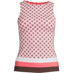 Lands' End Women's Long Chlorine Resistant High Neck UPF 50 Sun Protection Modest Tankini Swimsuit Top -Avenue Clothing Shop GUEST ec0a1058 3781 4f36 bc8e 7f146d742e41