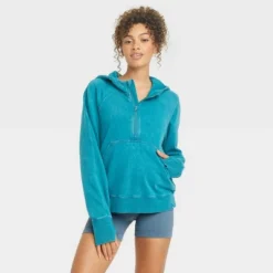 Women's 1/2 Zip Fleece Pullover - JoyLab™ -Avenue Clothing Shop GUEST ee3acd3e ba97 4337 b979 18c98d83cb38