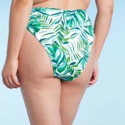 Women's High Waist High Leg Extra Cheeky Bikini Bottom - Shade & Shore™ Green Tropical Print -Avenue Clothing Shop GUEST ef9fb86c 6b5c 4d71 9659 c4f51d262bd4