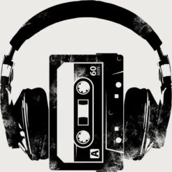 Junior's Design By Humans Music For Life By Clingcling T-Shirt