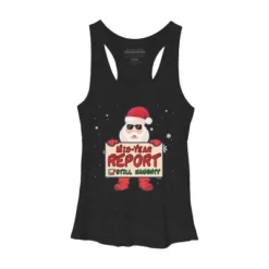 Women's Design By Humans Mid-Year Report Still Naughty Christmas Santa Claus Yuletide Hol By TomGiant Racerback Tank Top -Avenue Clothing Shop GUEST f56606e7 0c4e 4a05 a3a8 6c1f6dc4cec2
