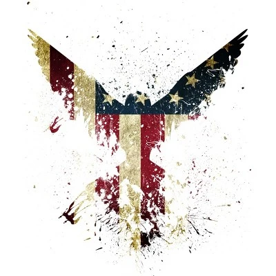 Junior's Design By Humans M'erica Eagle By Designpro44 T-Shirt 3 Junior's Design By Humans M'erica Eagle By Designpro44 T-Shirt