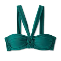 Women's Twist Center Front Bandeau Bikini Top - Shade & Shore™ Green -Avenue Clothing Shop GUEST f6ca614c 4ae2 47b5 93e9 3453f3eecb06