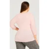 Women's Plus Size Shine Sleep Top - Pink | AVENUE -Avenue Clothing Shop GUEST f7cdbcc9 ef93 4a46 a077 c4850452efd1