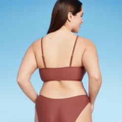 Women's Lace-Up Longline Bikini Top - Wild Fable™ -Avenue Clothing Shop GUEST f8e5b52c bd13 4649 9c31 88ca94de96a8