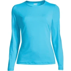 Lands' End Women's Long Crew Neck Long Sleeve Rash Guard UPF 50 Sun Protection Modest Swim Tee 24 Lands' End Women's Long Crew Neck Long Sleeve Rash Guard UPF 50 Sun Protection Modest Swim Tee -Avenue Clothing Shop GUEST f9a1c405 25fc 4bef aa60 cf9cedb51617