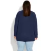 Women's Plus Size Polar Fleece Pocket Tunic - Navy | AVENUE -Avenue Clothing Shop GUEST fb3fa975 e88e 498c 915a 46c4492c6d61