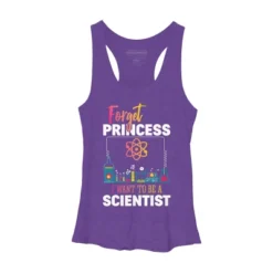 Women's Design By Humans Forget Princess I Want To Be A Scientist By BaoMinh Racerback Tank Top -Avenue Clothing Shop GUEST fb728806 48d1 48e8 aff2 19970ad8501c