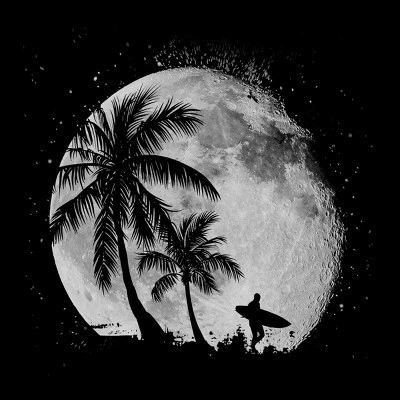 Women's Design By Humans Summer Night Surfing Silhouette By Darrenraya Racerback Tank Top 3 Women's Design By Humans Summer Night Surfing Silhouette By Darrenraya Racerback Tank Top