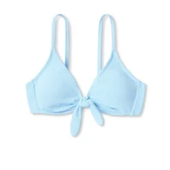 Women's Tie-Front Pique Textured Bralette Bikini Top - Wild Fable™ -Avenue Clothing Shop GUEST fe04974e 56ea 4ddc a7d5 a67753e51927