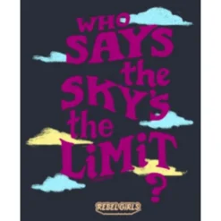 Junior's Rebel Girls Who Says The Sky’s The Limit Festival Muscle Tee