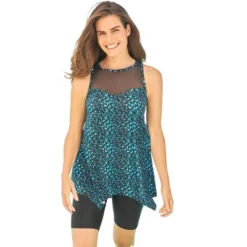 Swim 365 Women’s Plus Size Mesh-Inset Longer Length Tankini Top 11 Swim 365 Women’s Plus Size Mesh-Inset Longer Length Tankini Top -Avenue Clothing Shop GUEST fe7d16e0 c438 4162 8936 7525e1723dc0