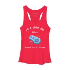 Women's Design By Humans Gamer Dad Like A Normal Dad, But Cooler By KaiHamilton Racerback Tank Top -Avenue Clothing Shop GUEST fe99c0ed 54e2 4026 ad87 233a627c629a