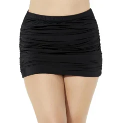 Swimsuits For All Women’s Plus Size Shirred High Waist Swim Skirt 8 Swimsuits For All Women’s Plus Size Shirred High Waist Swim Skirt -Avenue Clothing Shop GUEST fef4b278 389b 4025 901e 4603f6d94b39