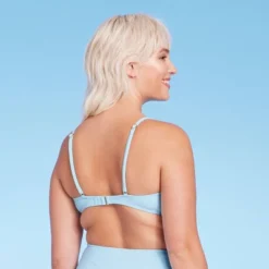 Women's Tie-Front Pique Textured Bralette Bikini Top - Wild Fable™ -Avenue Clothing Shop GUEST ff5cb403 2faf 4ccd a309 db8c149e8dee